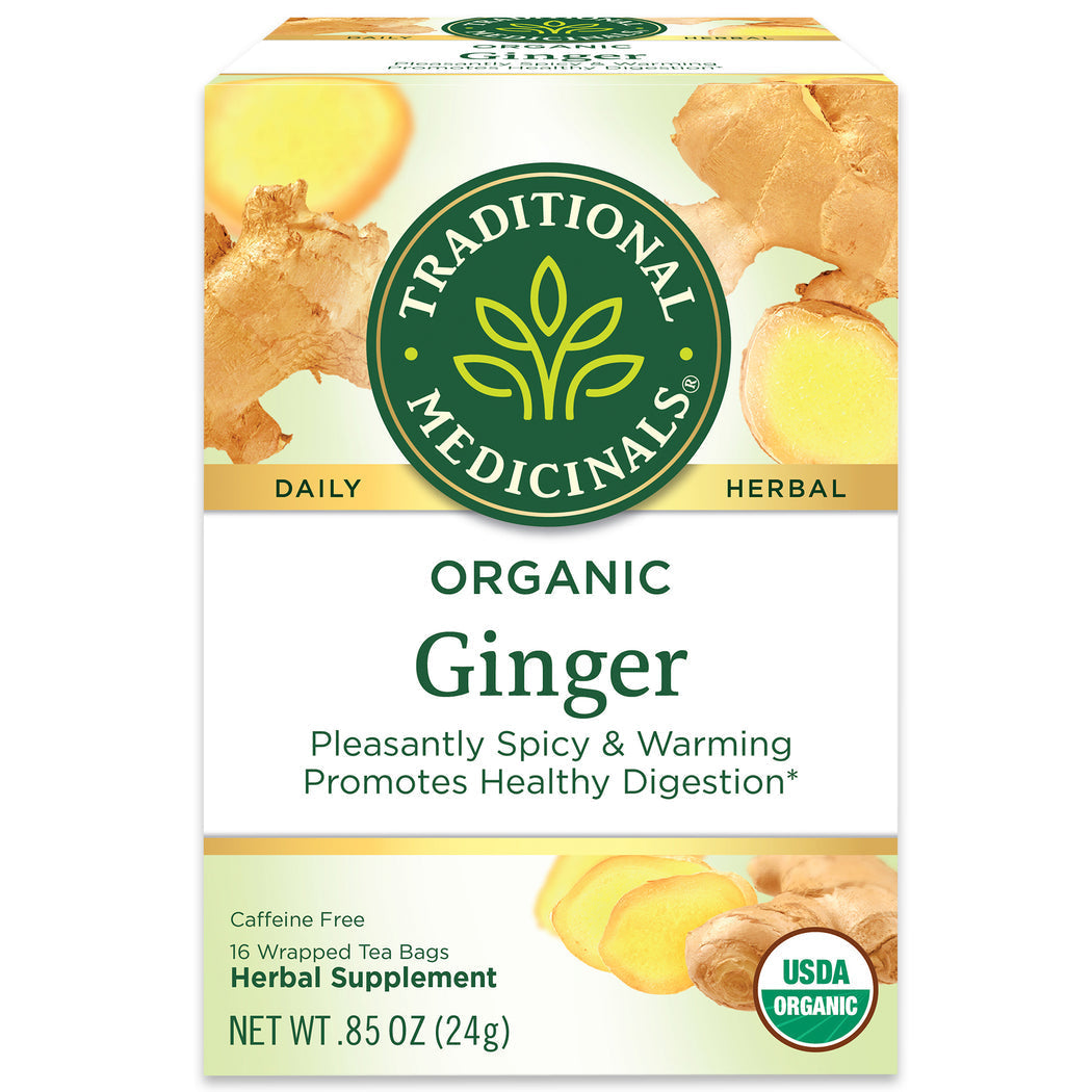 Traditional Medicinals Organic Ginger Tea - 16 Bags