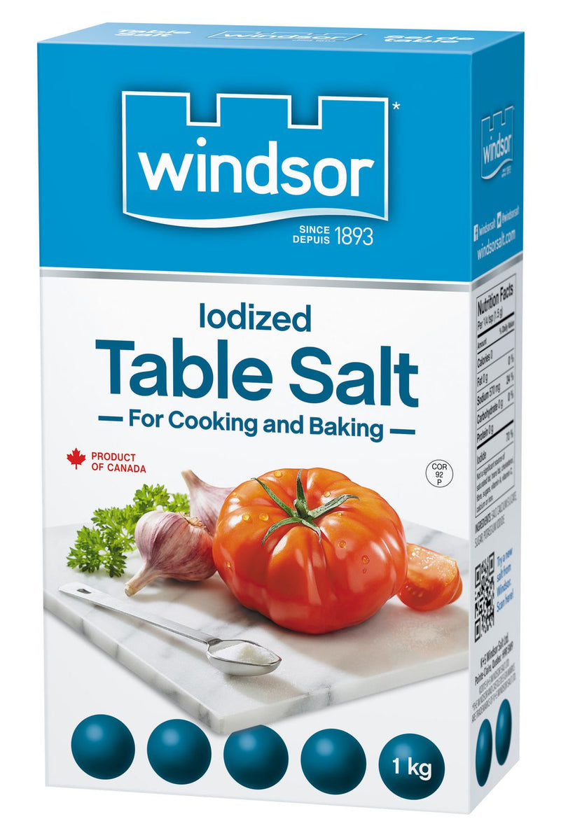 Windsor Iodized Table Salt