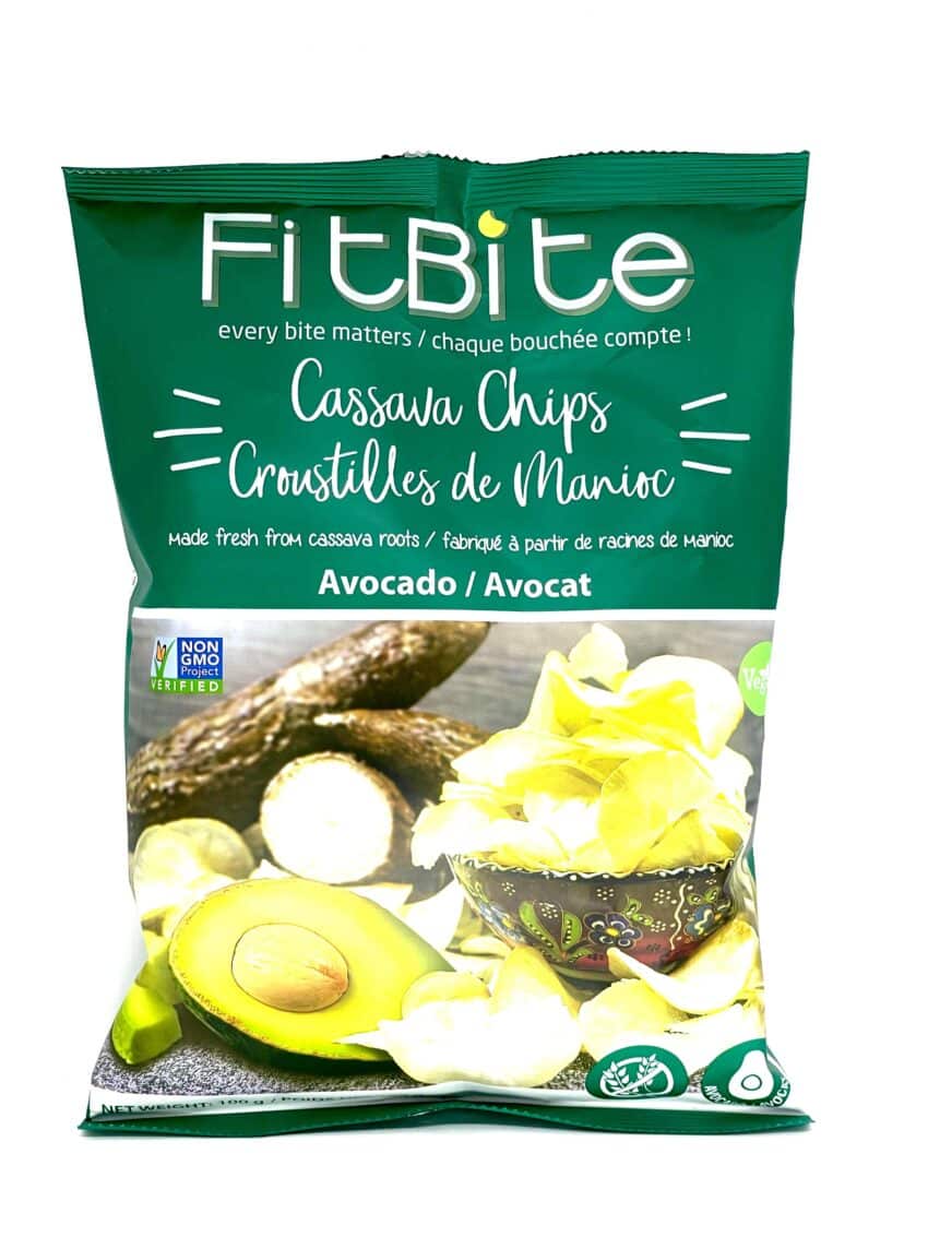 FitBite Avocado Cassava Chips, 100 G