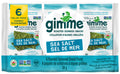 GimMe Organic Roasted Seaweed - Sea Salt