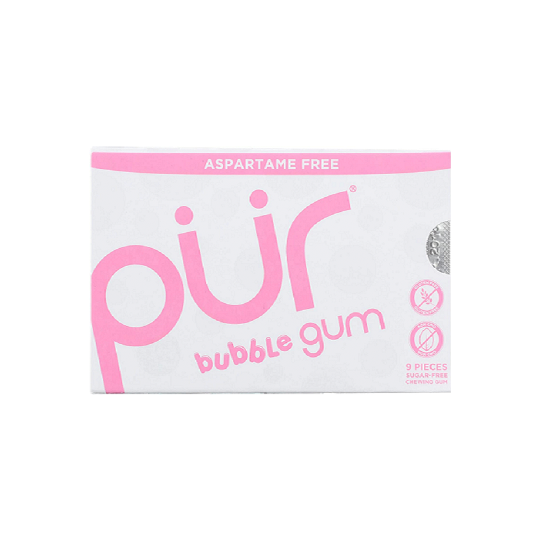 Pur Chewing Gum, Aspartame Free, Bubble Gum