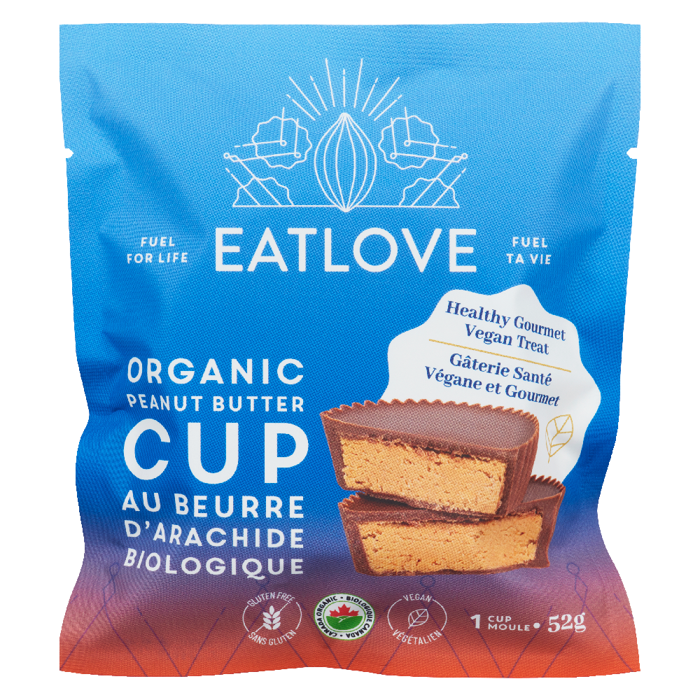 EatLove Organic Peanut Butter Cup
