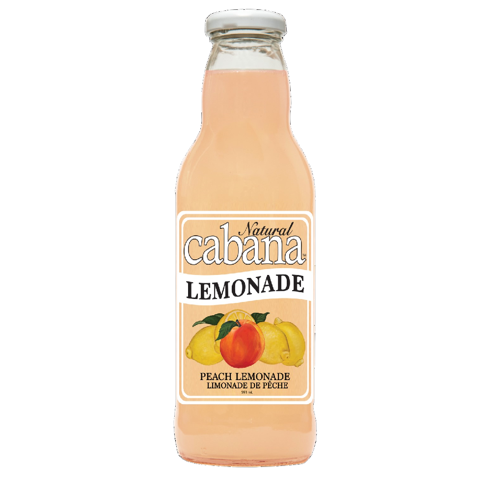 Cabana Natural Lemonade - Peach - 591ml