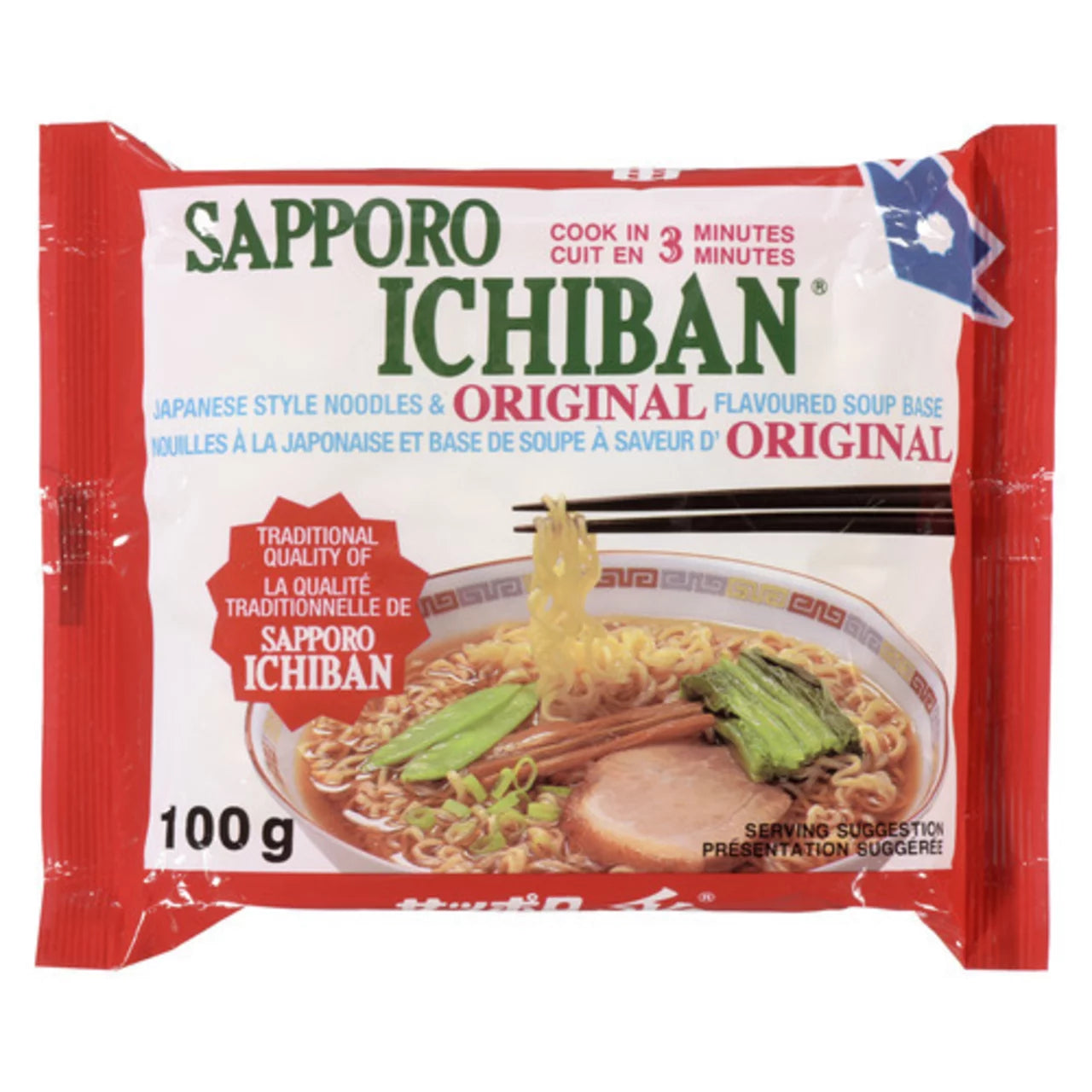Sapporo Ichiban Original Japanese Style Noodles