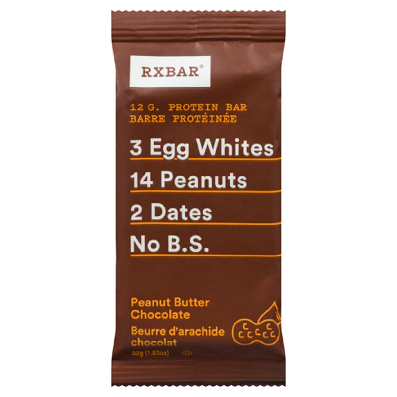 RXBar Protein Peanut Butter Chocolate, 52 Gram
