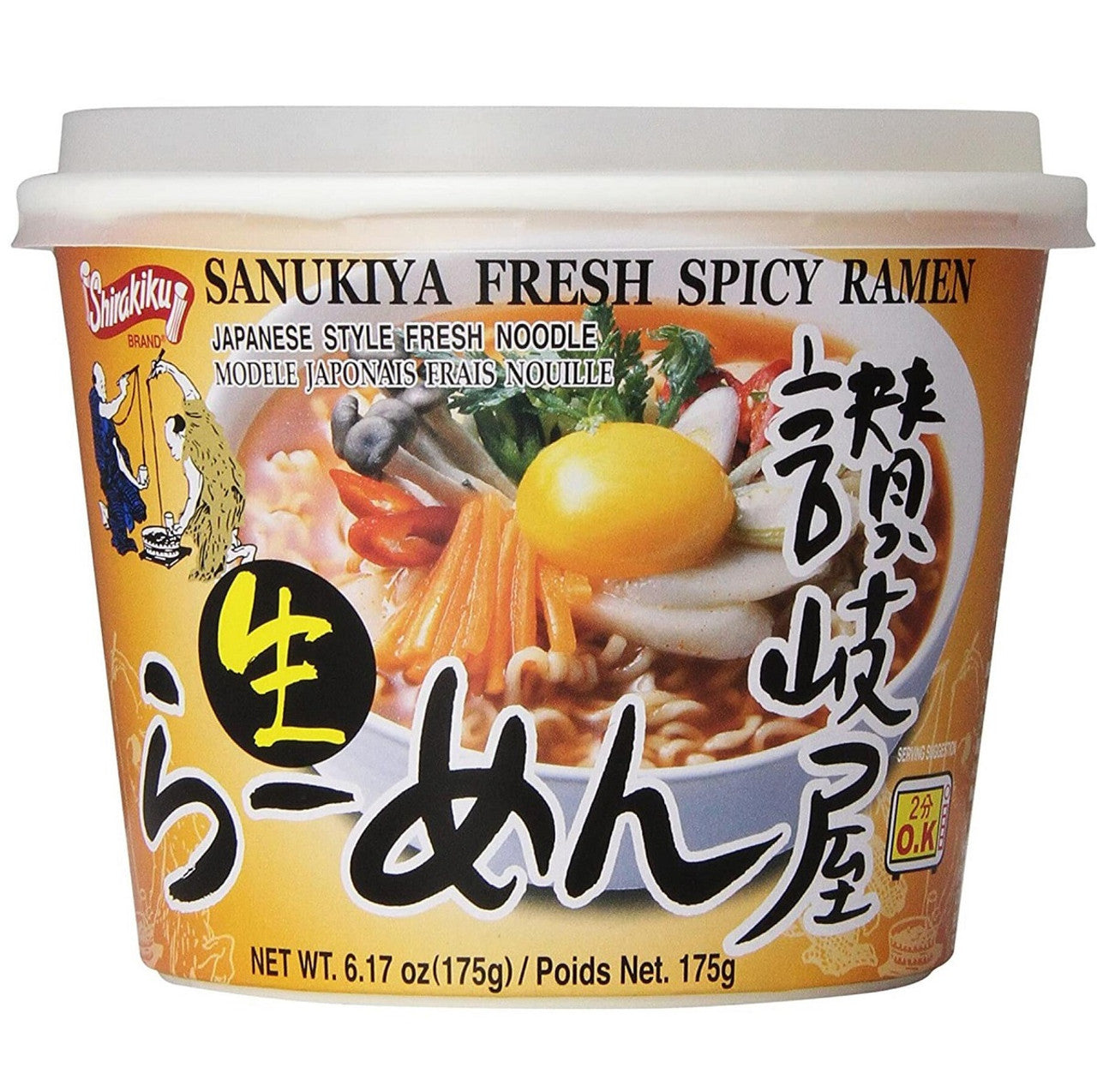 Shirakiku Sanukiya Fresh Spicy Ramen