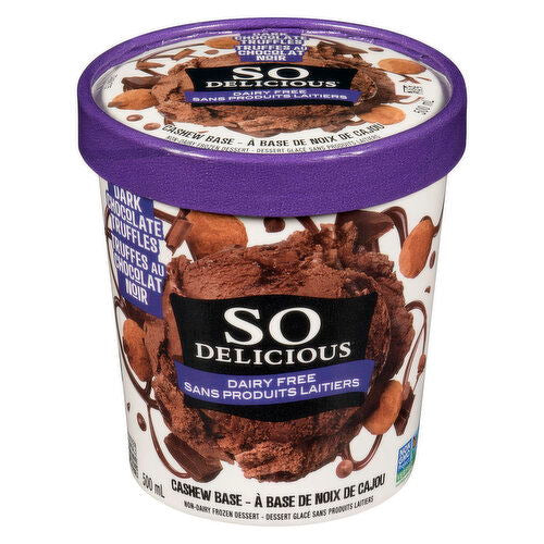 So Delicious Dark Chocolate Truffle Frozen Dessert - Dairy Free