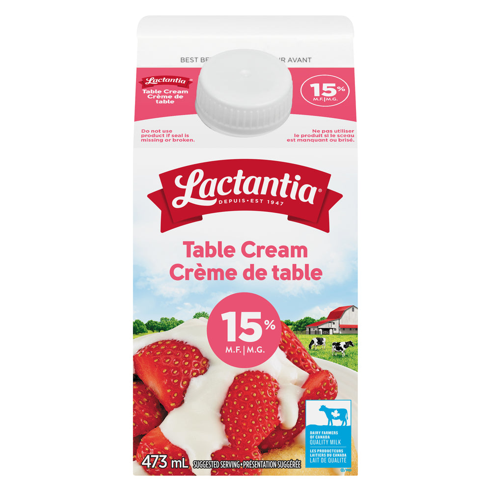 Lactantia 15% Table Cream 473 mL