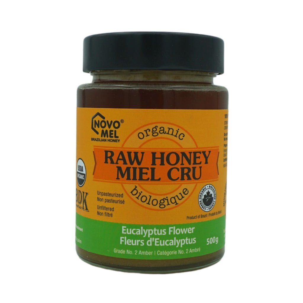 Novomel Eucalyptus Organic Raw Honey 500g