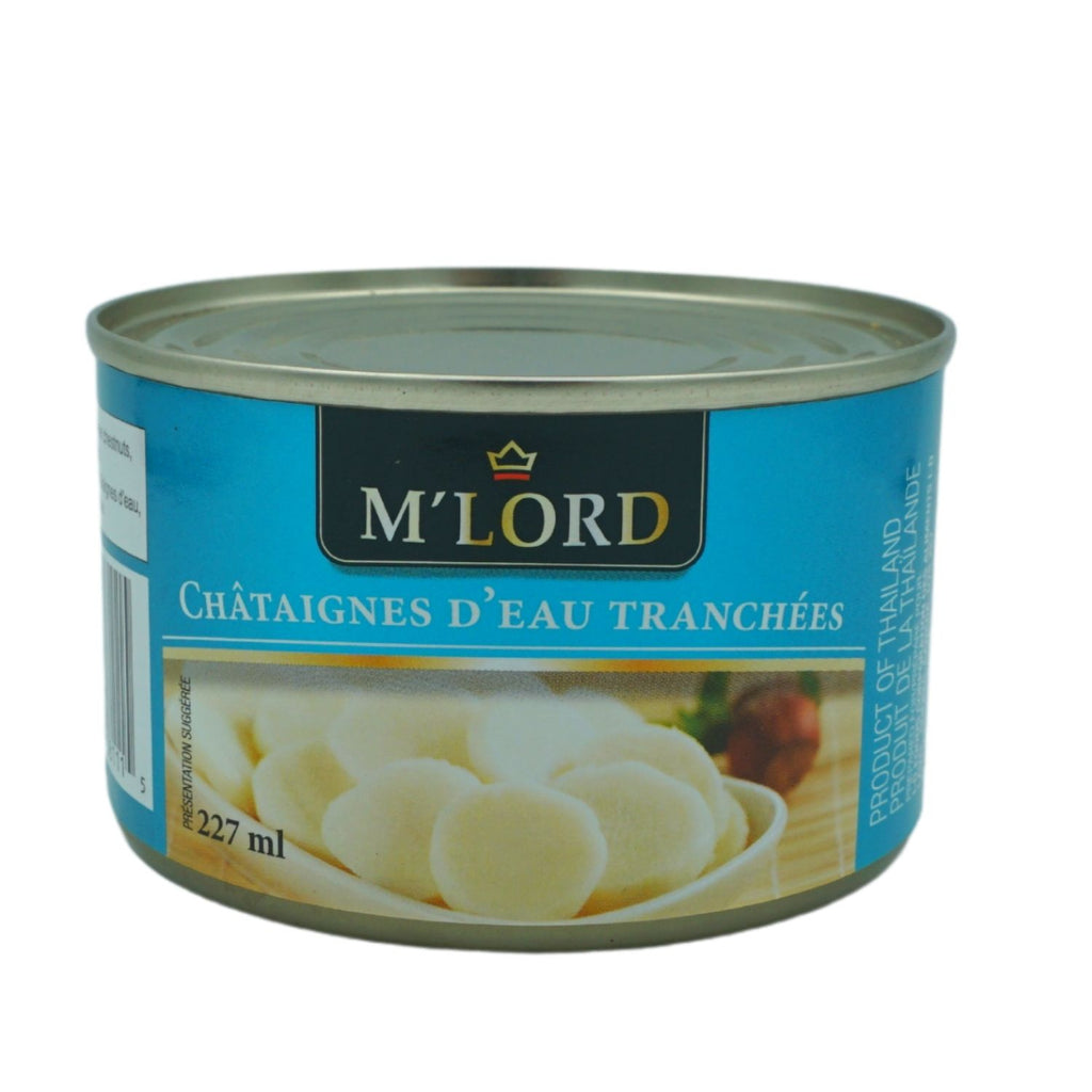 M'Lord Sliced Water Chestnuts