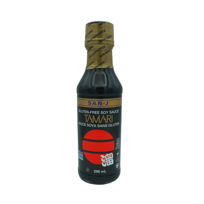 San-J Gold Label Organic Tamari Soy Sauce 296ml Gluten Free