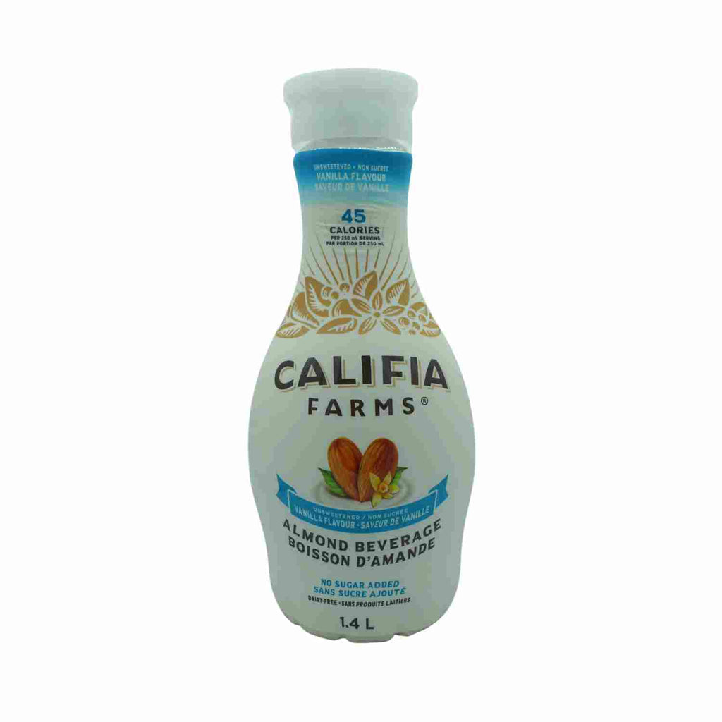 Califia Farms Almond Beverage - Unsweetened Vanilla, 1.4 Litre