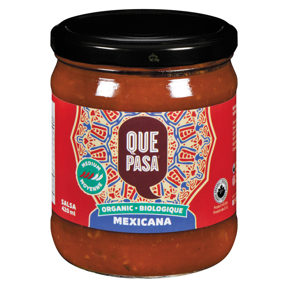 Que Pasa Organic Medium Salsa