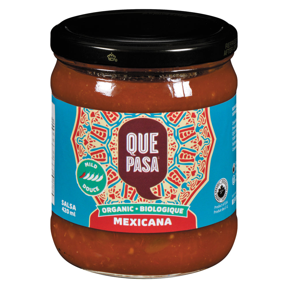 Que Pasa Organic Mild Salsa