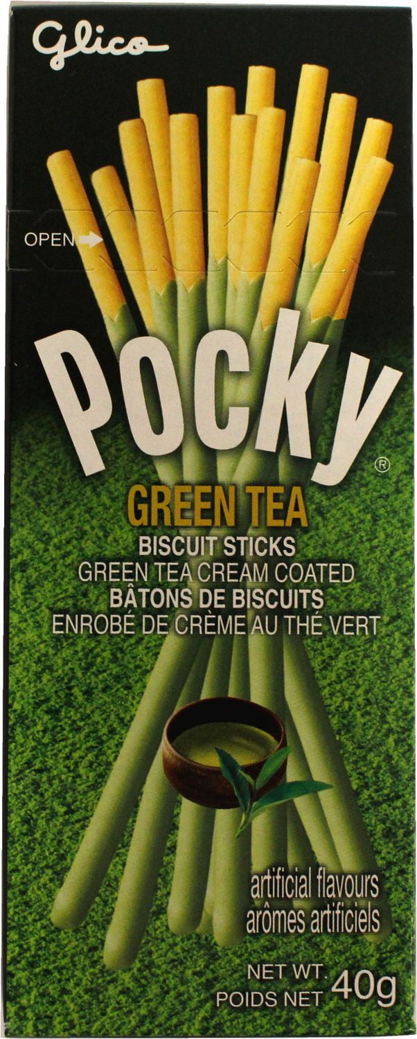 Glico Pocky Biscuit Sticks - Green Tea