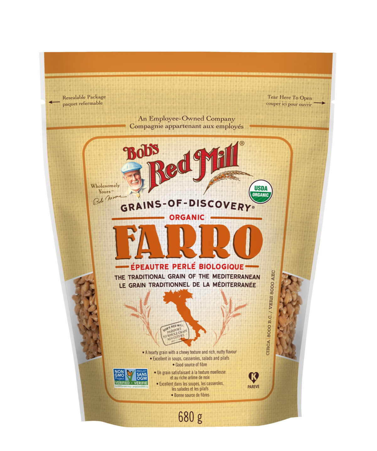 Bob's Red Mill Farro Organic 680g