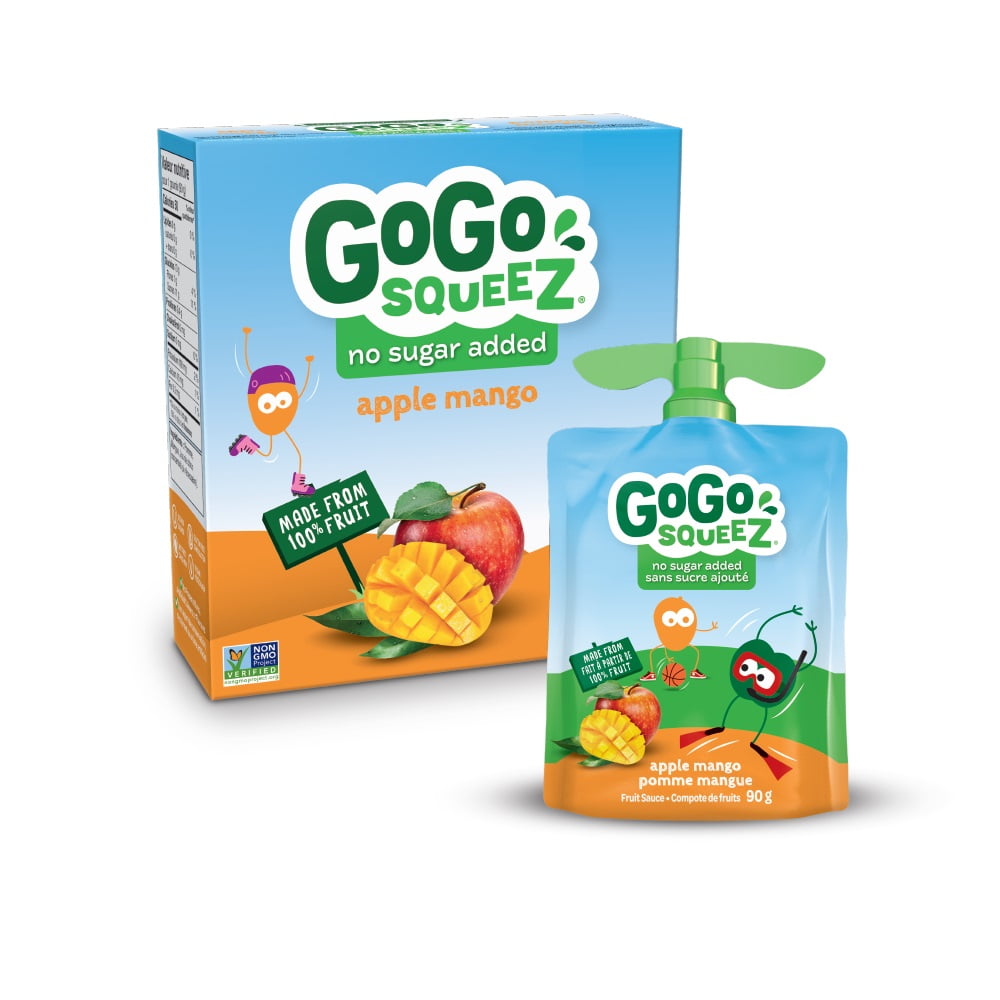 Gogo Squeez Fruit Sauce, Apple Mango