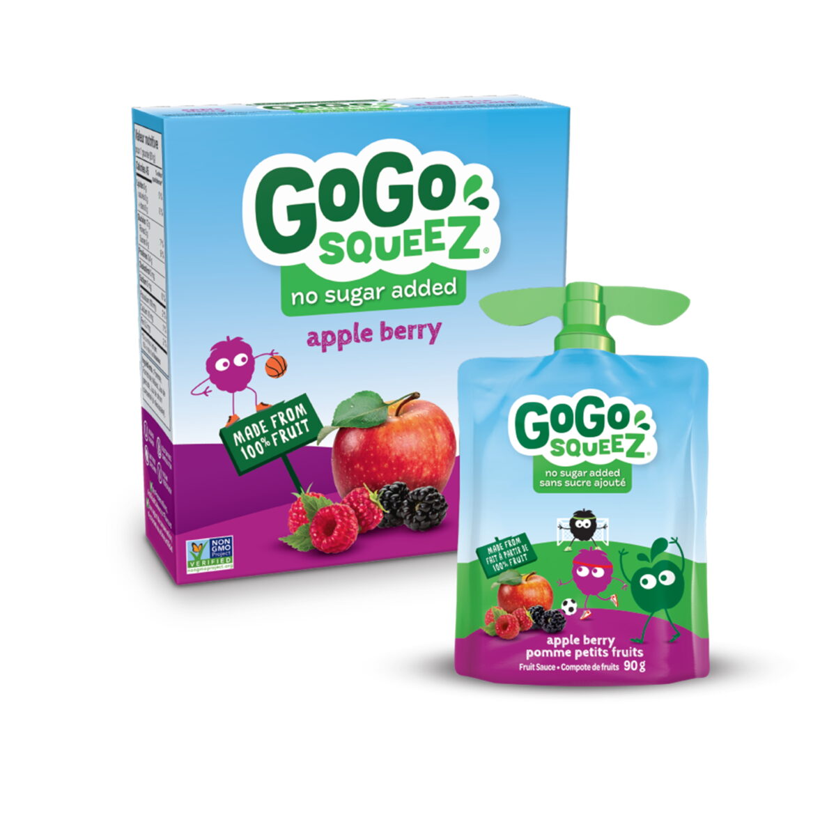 Gogo Squeez Materne Fruit Snack Apple Berry