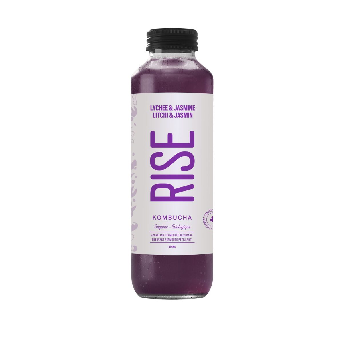 Rise Kombucha Organic Lychee & Jasmine