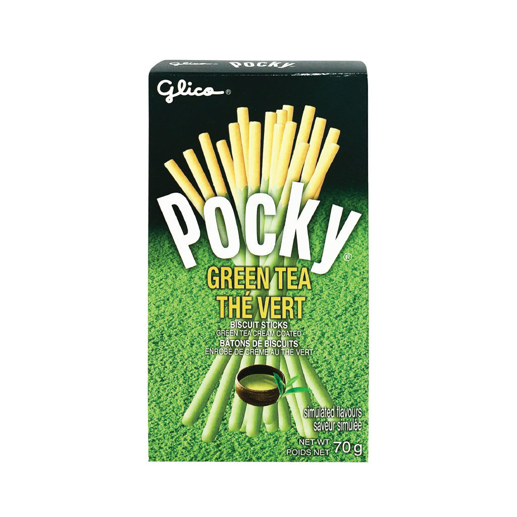 Glico Pocky Green Tea Biscuit Sticks 70g