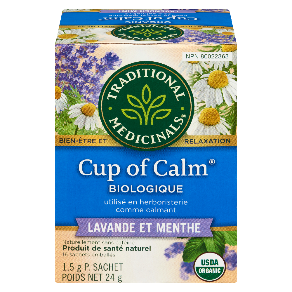 Traditional Medicinals Cup Of Calm Organic Herbal Tea