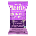 Kettle Brand Truffle Oil & Sea Salt Krinkle Cut Potato Chips 198g