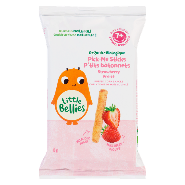 Little Bellies Organic Pick Me Stick Strawberry