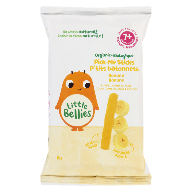 Little Bellies Organic Banana Pick-Me Sticks