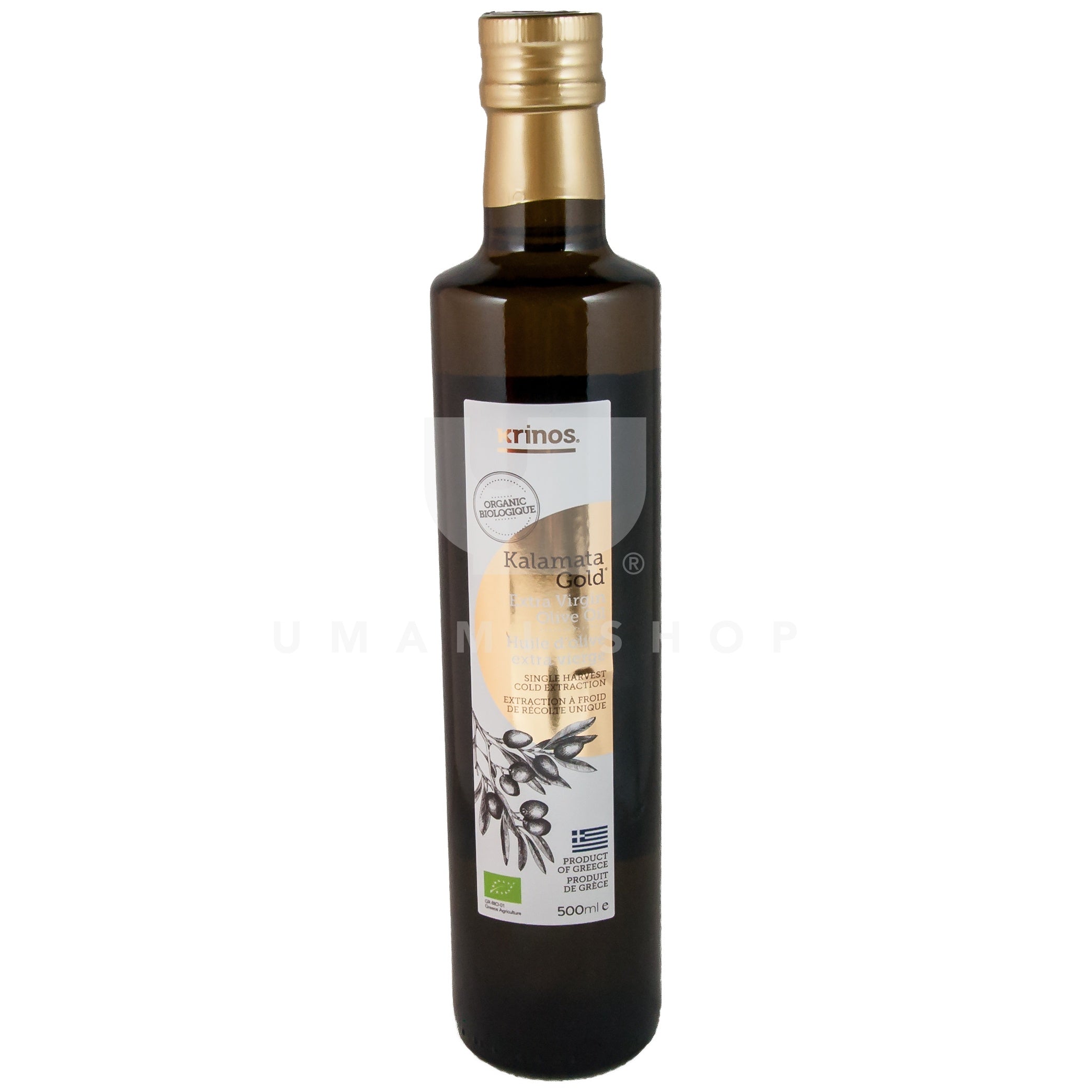 Krinos 500mL Kalamata Gold Extea Vergin Olive Oil