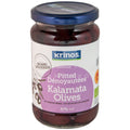 Krinos 375ml Organic Pitted Kalamata Olives