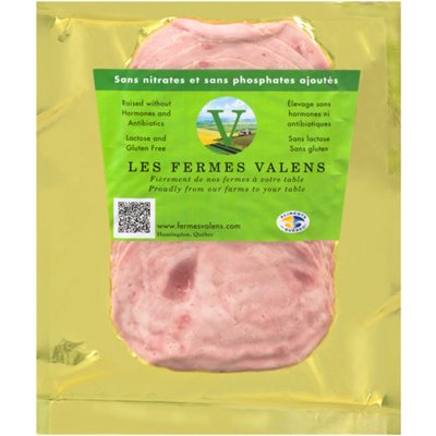 Ferme Valens Les Fermes Ham Sliced Roasted 180g