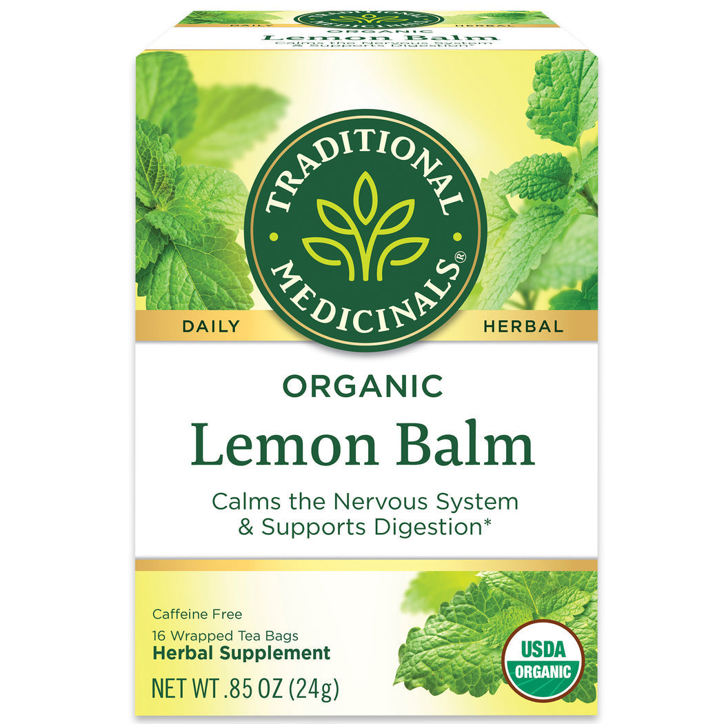 Traditional Medicinals Organic Lemon Balm 16 Tea Bags
