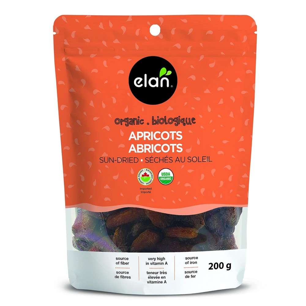 Elan Organic Apricots Sun-Dried 200g