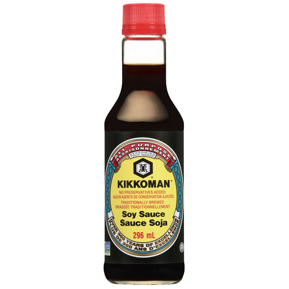 Kikkoman 10oz Traditionally Brewed Soy Sauce 10 Fl Oz