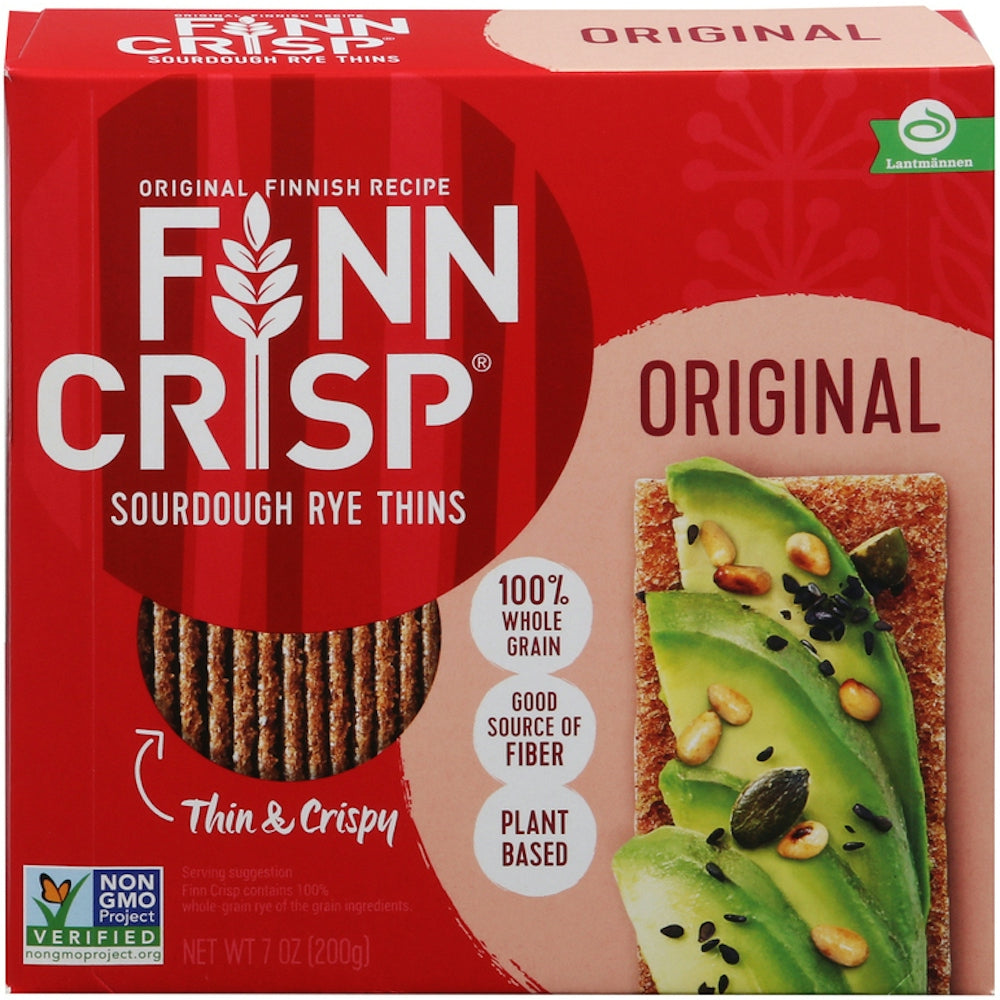 Finn Crisp Sourdough Rye Thins, Original, Thin & Crispy