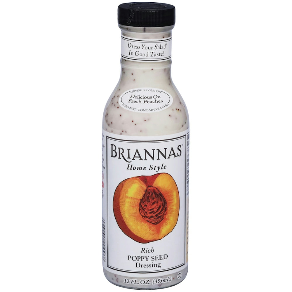 Brianna's Home Style Rich Poppy Seed Salad Dressing - 12 Fl Oz