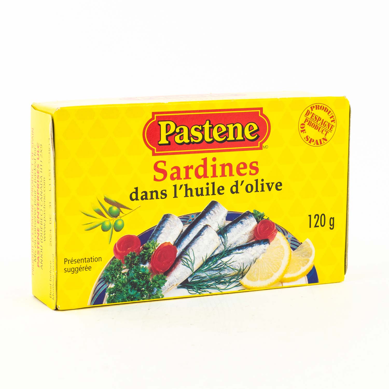 Pastene Sardines In Olive Oil 120g