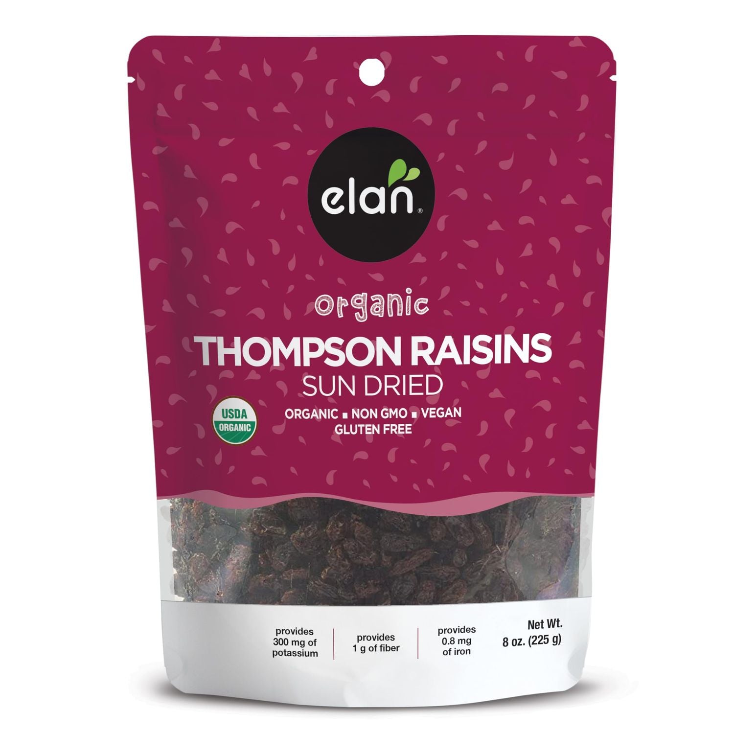 Elan Organic Sun-Dried Thompson Raisins