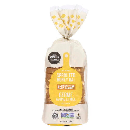 Little Northern Bakehouse Sprouted Honey Oat Gluten Free Bread