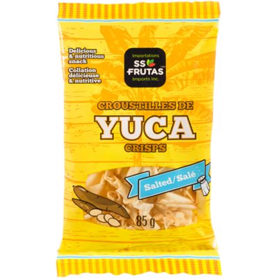 Frutas SS Salted Yuca Crisps 85 G