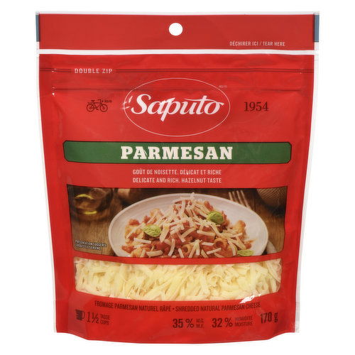Saputo Parmesan Shredded Cheese