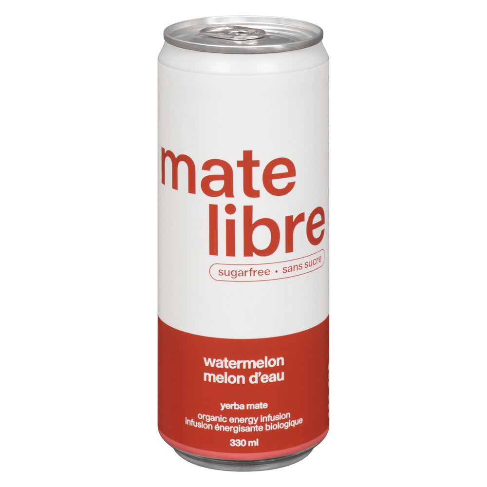 Mate Libre Organic Watermelon Yerba Infusion (Sugar Free) 330Ml