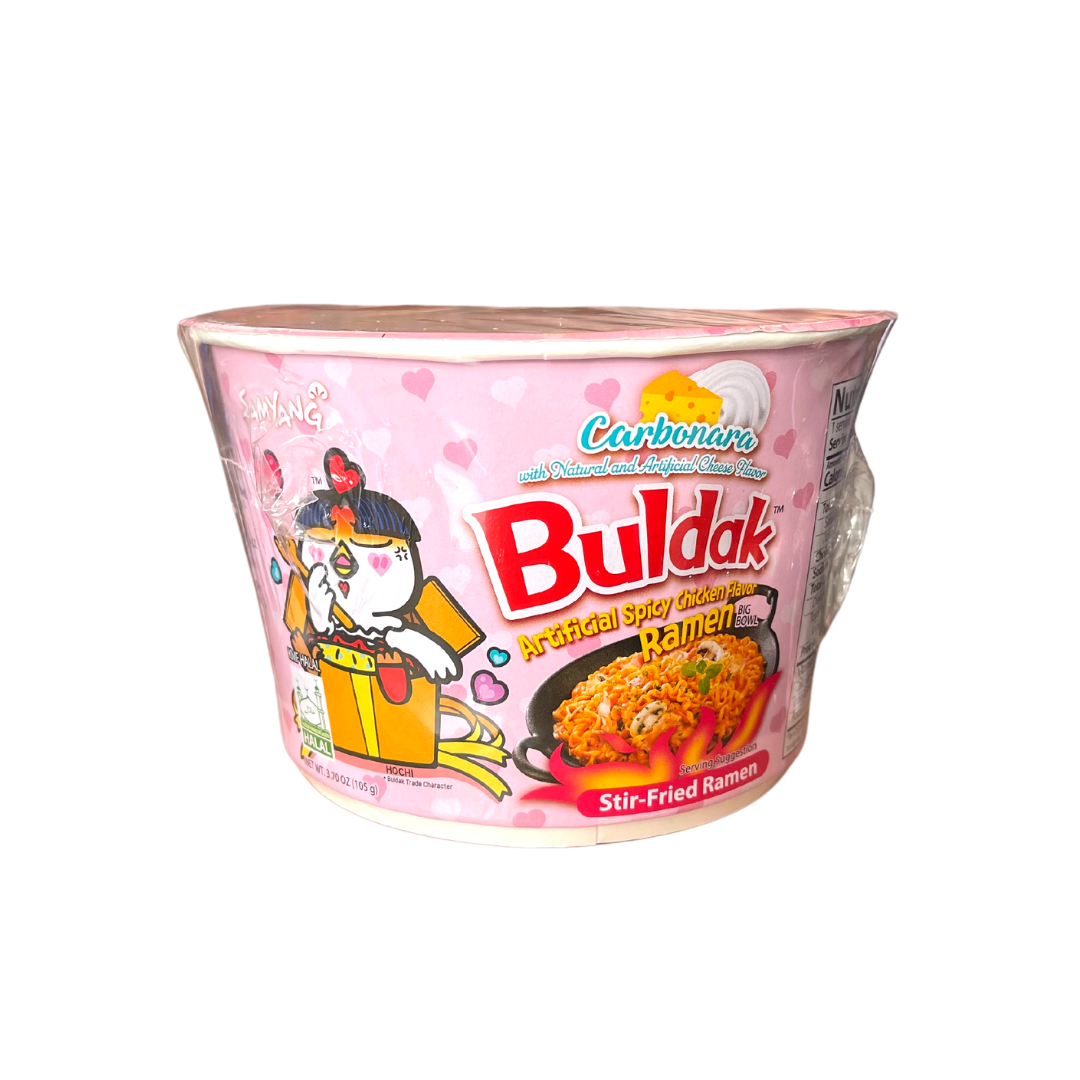 Samyang Hot Chicken Ramen Carbonara Flavor - Big Bowl 3.7oz (105g)