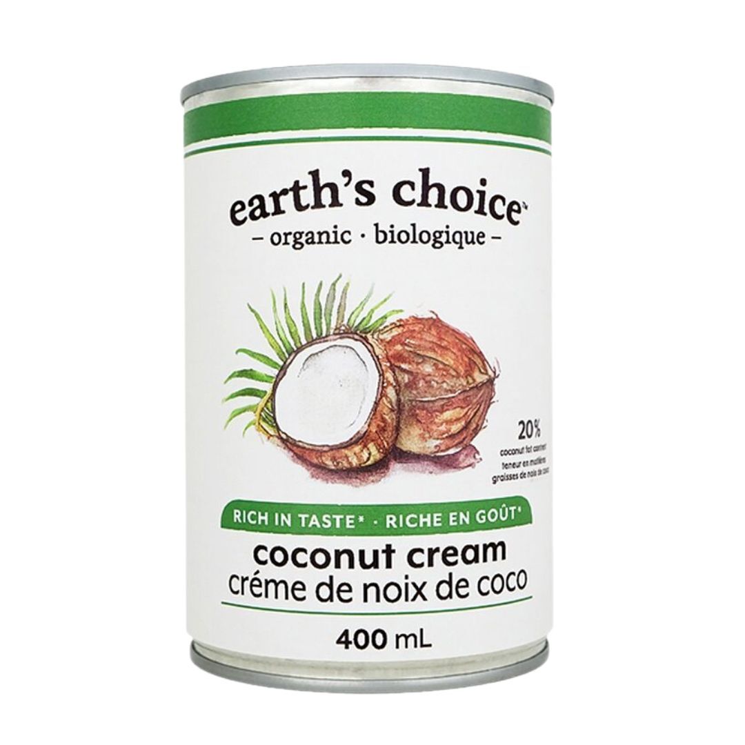 Earth's Choice Organic Coconut Cream 400 Ml