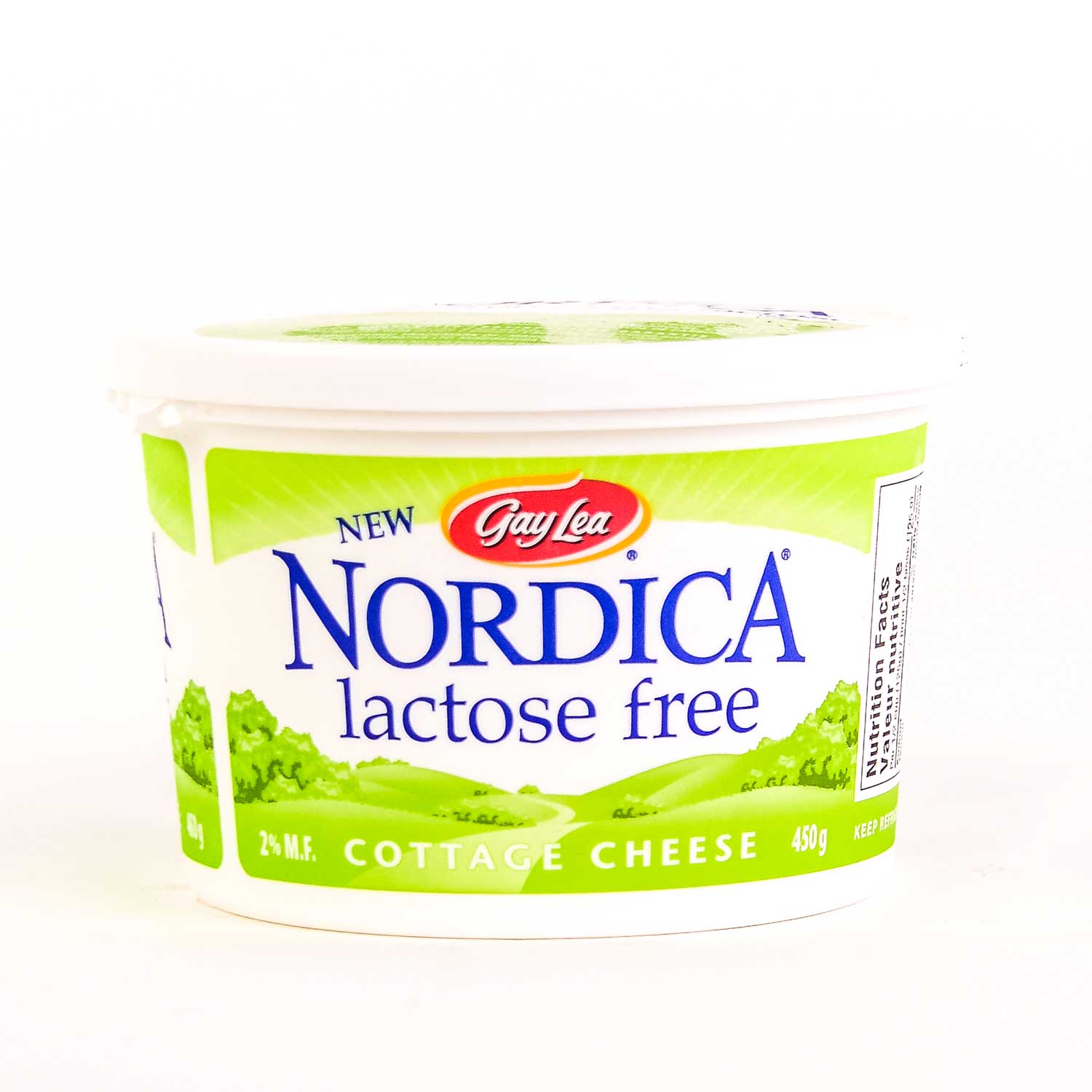 Gay Lea Nordica Lactose Free Cottage Cheese 2% M.F