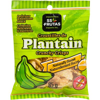 SS-Frutas Imports Naturally Sweet Crunchy Plantain Crisps