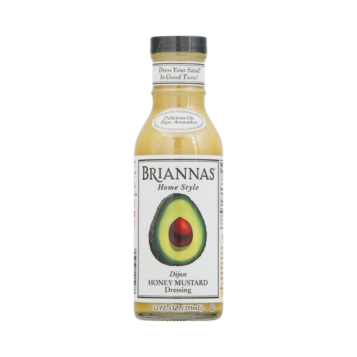 Brianna's Home Style Dijon Honey Mustard Dressing 12 Fl Oz