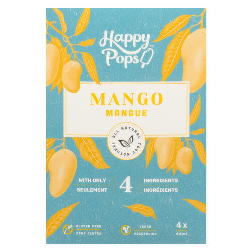 Happy Pops Mango Ice