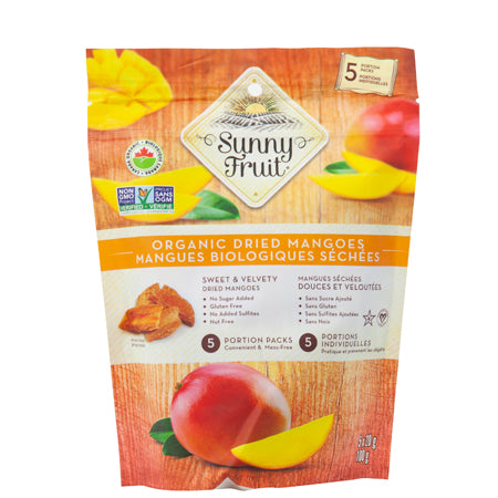 Sunny Fruit Organic Dried Mangoes 100g