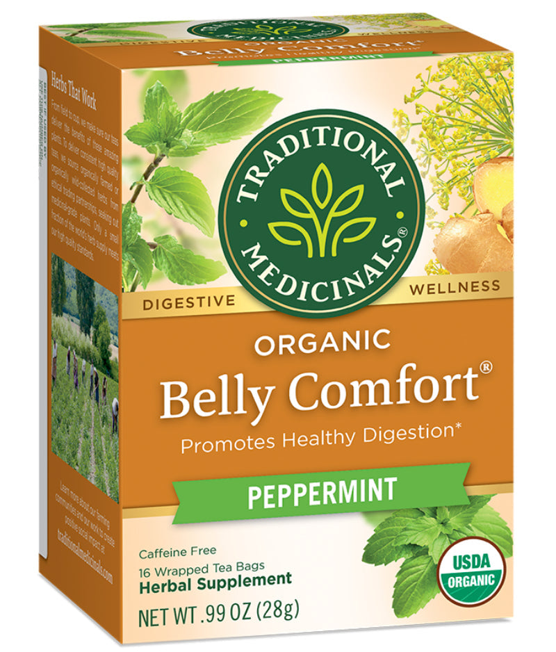 Traditional Medicinals Organic Belly Comfort Peppermint Tea
